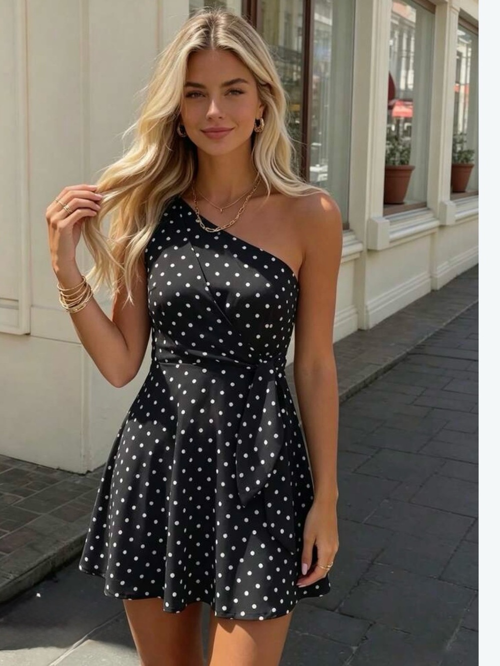 Shein Polka Dot Dress S. 5/$25